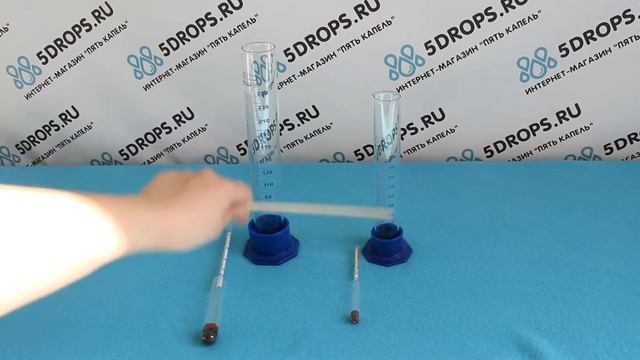 Обзор мерных цилиндров на 100 и 200 мл