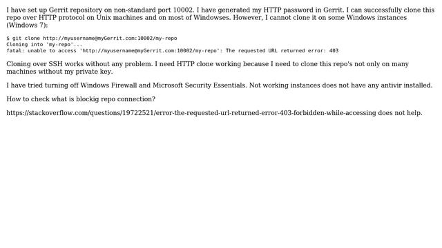Cannot clone repo on windows fatal: unable to access. The requested URL returned error: 403 смотреть онлайн