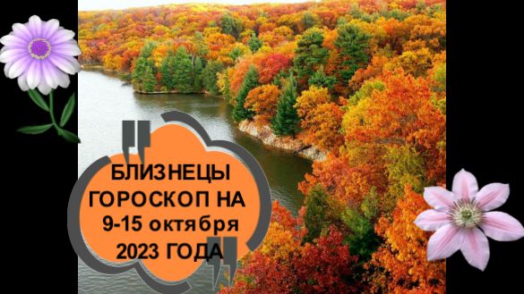 БЛИЗНЕЦЫ ТАРО-ПРОГНОЗ НА НЕДЕЛЮ С 9 ПО 15 ОКТЯБРЯ 2023 ГОДА