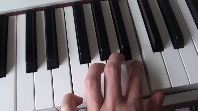 До мажор, лев. рука (в 4 октавы) смотреть онлайн