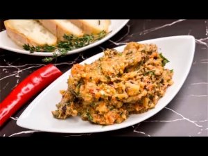 Бабагануш – вкуснейшая, нежнейшая, ароматнейшая закуска мезе. Готовим вместе. Вот это Кухня!