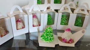 Зефир. Новогодняя ёлочка. Новогодний гном.??☃️?