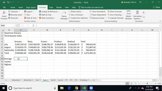 Excel Module 2 Lecture смотреть онлайн