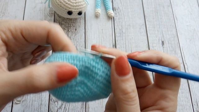 МК кукла-валентинка вязаная крючком\crochet doll