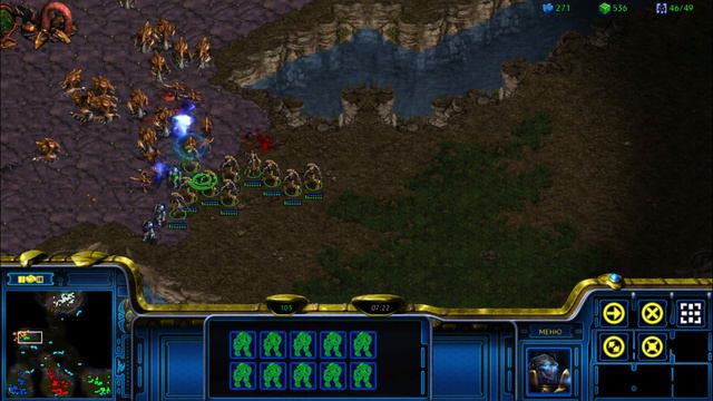 Показываю как начинать играть в StarCraft: Remastered. Или как я нублю в старик :)