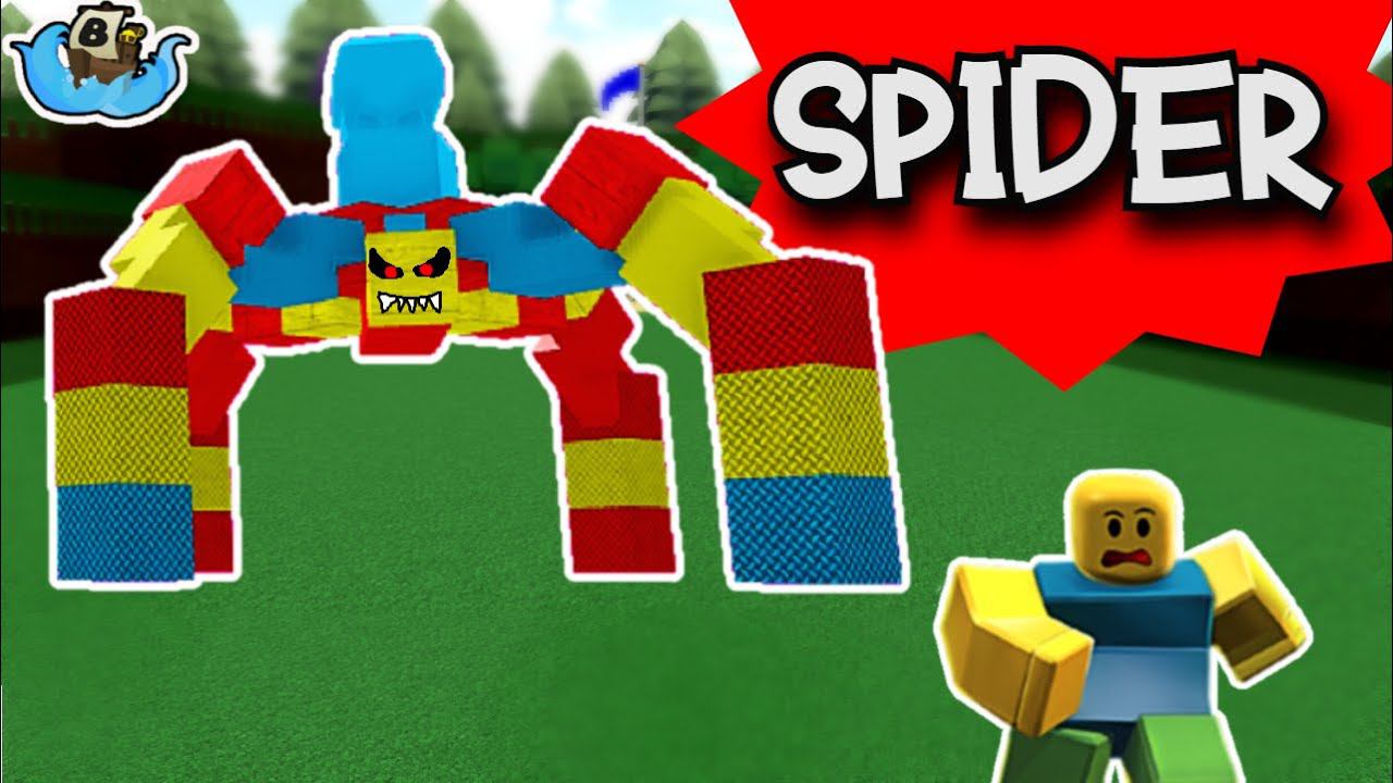 Build a boat roblox. Spider в Build a boat