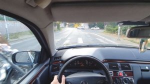 Mercedes Benz E220 CDI W210 (2002) - POV Drive 4K