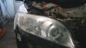 Toyota Raf 4 Как поменять все лампы и снятие