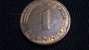 Монета Германии 1 PFENNIG  1988 года цена монеты сегодня