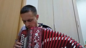 На гармони Иван Кучин багульник