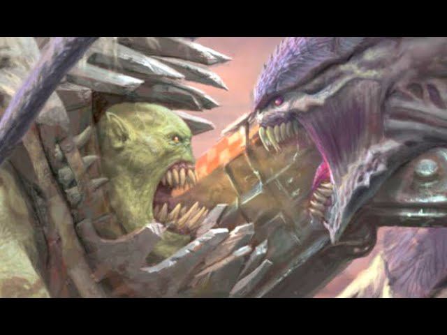 стрим. Кто кого сильнее в Вархаммер? - История мира Warhammer 40000 смотреть онлайн