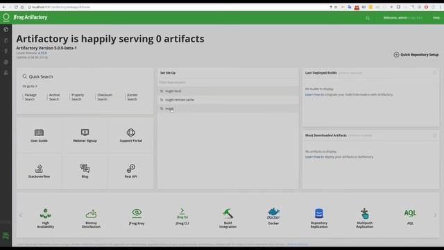 [Screencast] Setting up Artifactory 5 as a NuGet repository in under one minute смотреть онлайн