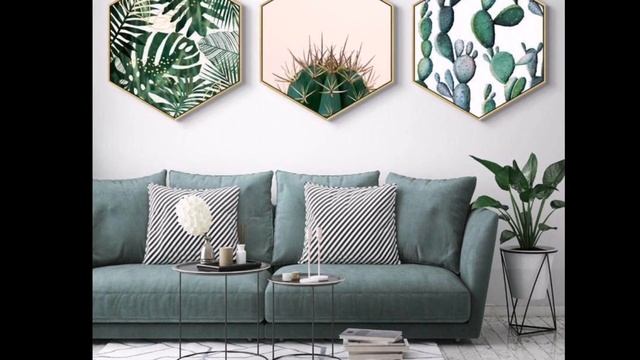 Green living room ideas ✔️