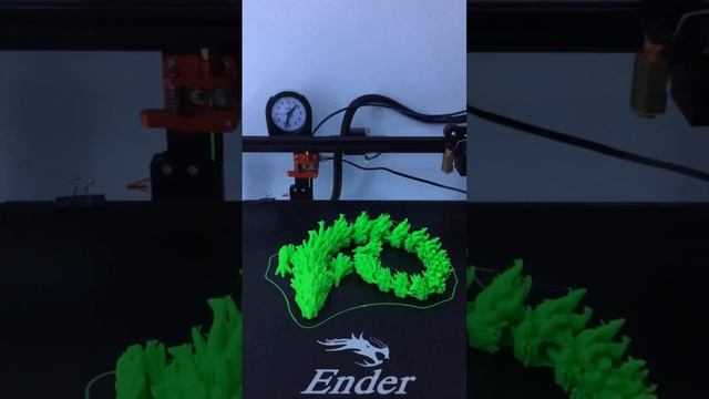 3D Printed Articulated Earth Dragon