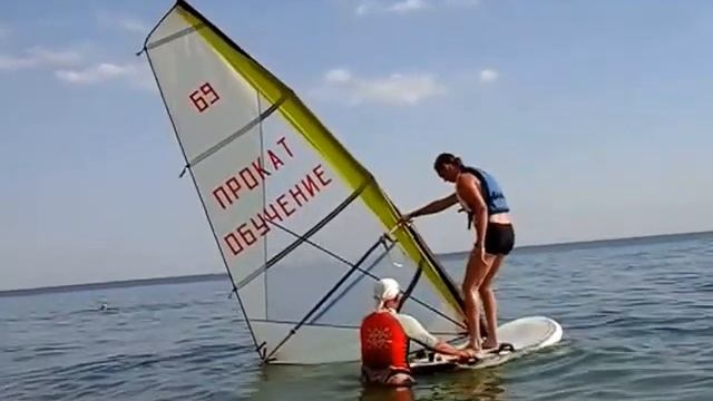 Виндсерфинг, первые шаги смотреть онлайн