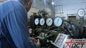 Ремонт гидравлики .Стендовые испытание сборка насоса бульдозера тм10 гст .