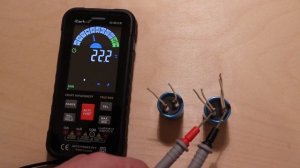 Мультиметр IC-M116 видео 9 для обзора