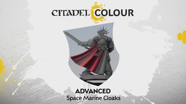 Warhammer 40000 How to Paint - Space Marine Cloaks