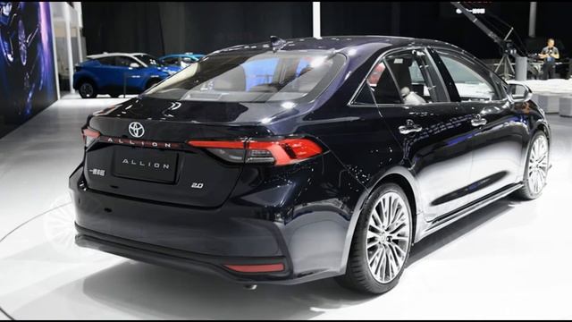 Новый седан Toyota Allion смотреть онлайн