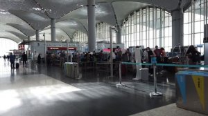 【Airport Tour】 Istanbul Airport Check in Area