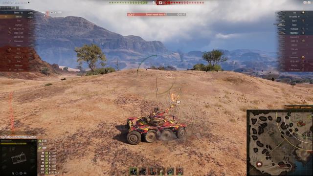 Panhard EBR 90 • CLOWN CAR • WoT Gameplay смотреть онлайн