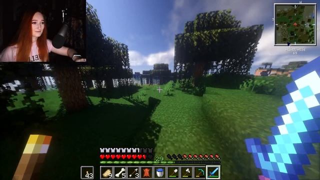 НАШЛА ЛИСЬЮ НОРУ В МАЙНКРАФТ [5] смотреть онлайн