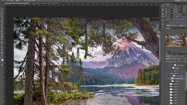 Hunter house #2. Вырезание деревьев из фона смотреть онлайн