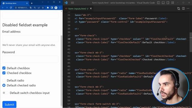 ? #4 Componente Form (Inputs) - Série Bootstrap para iniciantes смотреть онлайн