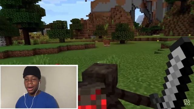 Minecraft VR PlayStation Launch Trailer | Reaction | PS5 смотреть онлайн