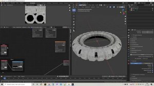 Ambient occlusion (AO) в Blender - Затенение углов и запекание в текстуру /Как создать игру [Урок81
