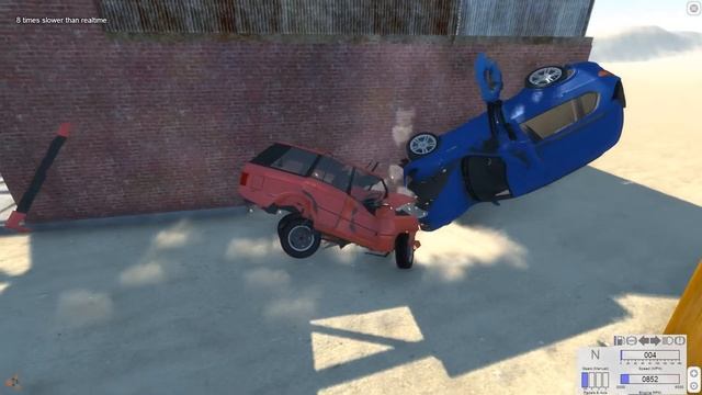 BeamNG - " Дальнобойщики в пустыне " смотреть онлайн