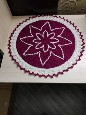 Салфетка Марта!крючком.