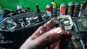 Разборка движка ИЖа с металлоприемки.