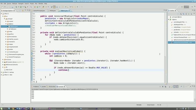 Java - Juego de rol 2D - 123 Nodos y heurística смотреть онлайн