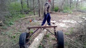 Тяжолый мотоблок прицеп роспуск автономная работа 1