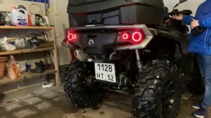 Выхлоп YOSHIMURA для квадроцикла BRP XMR 2020! Смотреть в наушниках ?
