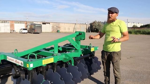 Настройка Навесных Дисковых Борон (дискаторов) на примере БД-2,4х2Н смотреть онлайн