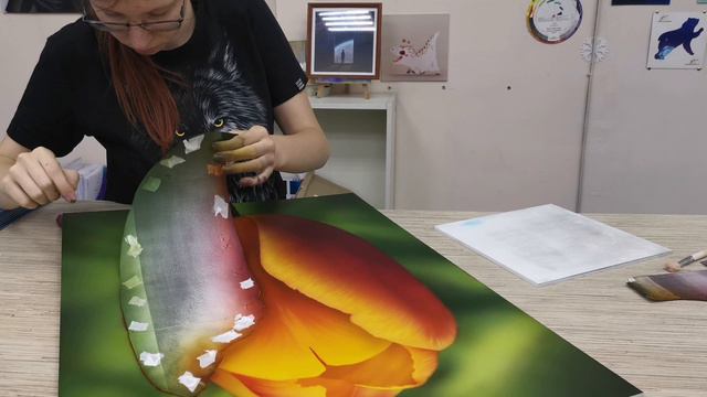 Удивительные приключения Анастасии | Аэрограф с Нуля смотреть онлайн