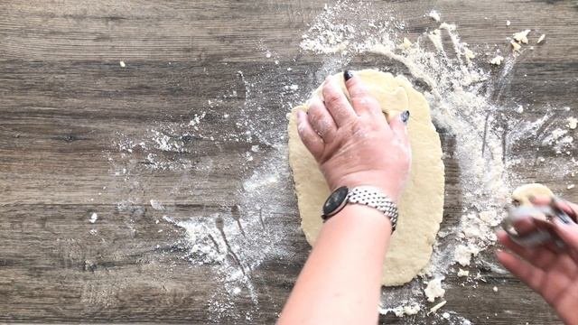 Творожное печенье