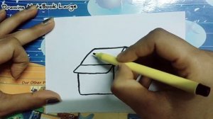 How to draw 3D Box || 3D drawing ||Step by step || Free hand drawing