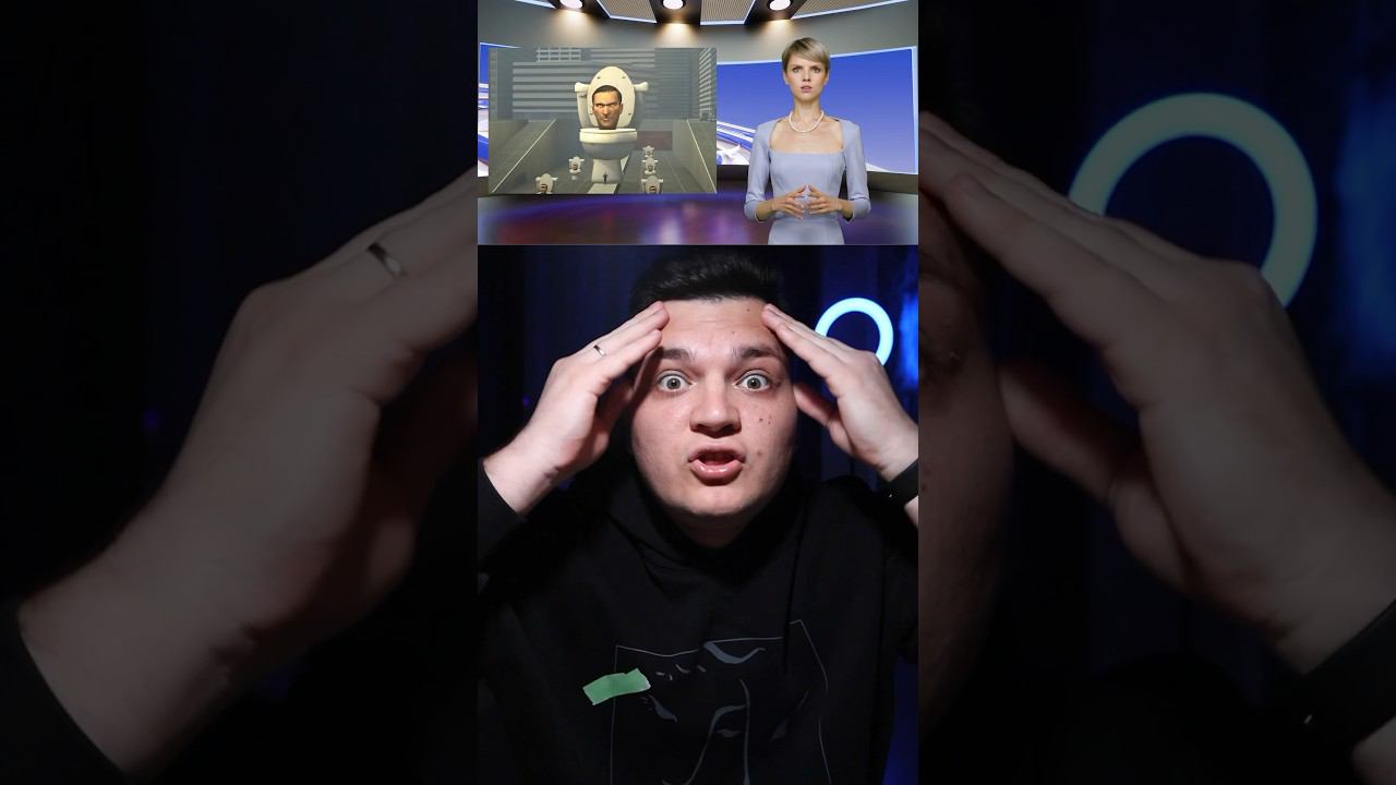 СКИБИДИ ТУАЛЕТ ПОКАЗЫВАЮТ ПО НОВОСТЯМ! 4 Skibidi toilet #skibiditoilet смотреть онлайн