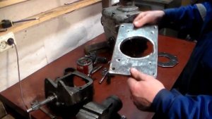 Как соединить КПП Москвич и КПП ГАЗ 53. Часть 5
