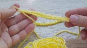 Как связать шнур - Узор крючком - Вязание крючком