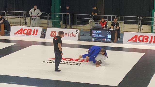 Владимир Гагин vs Юрий Ермаков Gi ABSOLUTE 1/4 ACBJJ CENTRAL RUSSIAN OPEN CHAMPIONSHIP 2023