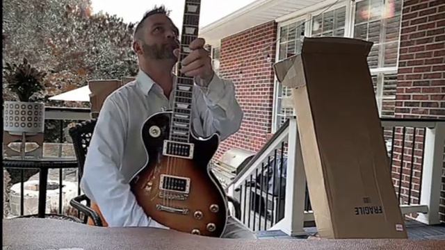 Unboxing and Impressions of the Slash November Burst Gibson Les Paul смотреть онлайн