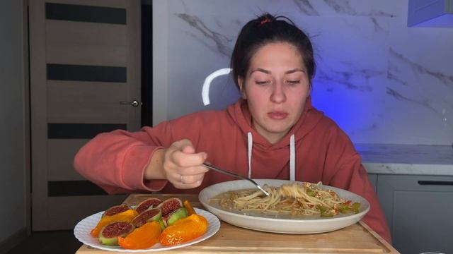 МУКБАНГ ПАСТА БОЛОНЬЕЗЕ ?  Mukbang bolognese pasta