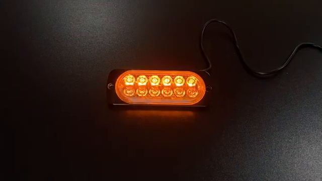 Указатель габарита(габаритный маркер) мигающий бело-желтый смотреть онлайн