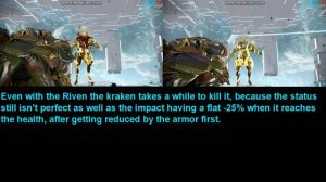 Kraken Riven Mod: Well Oiled Slug Rounds