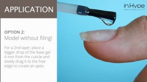 Nail Sculpting Without filing using In Hype Elastic Base CLEAR