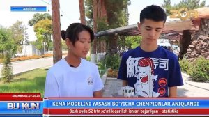 Kema modelini yasash bo’yicha chempionlar aniqlandi